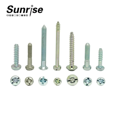 Tornillos Pan Head Phillips Slotted Combo selvskærende skrue